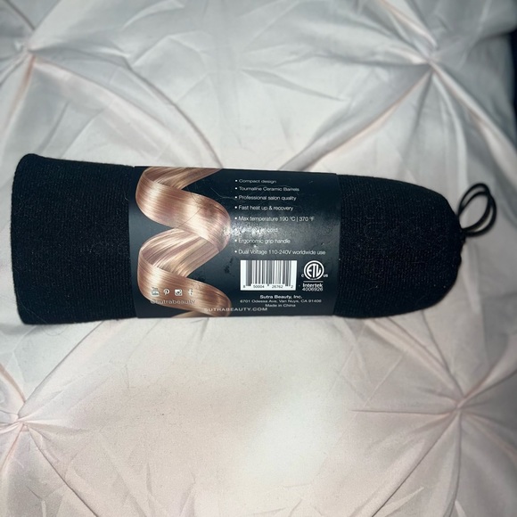 Mini Tourmaline Ceramic Curling Iron (3/4". 19mm) - Picture 4 of 12